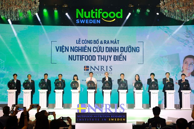 Inauguration de l Institut de recherche sur la nutrition Nutifood en Suède